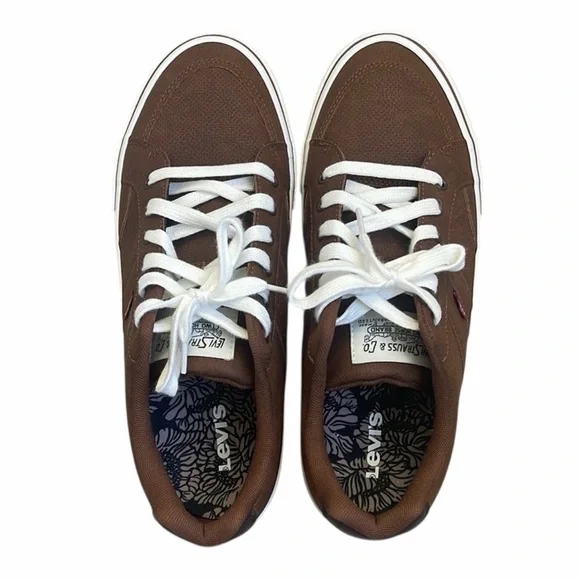 Men’s Levi’s Sneakers Size 9.5 - Picture 2 of 8